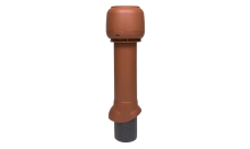 Выход вытяжки с колпаком Vilpe 125/160/700/ИЗ кирпичный