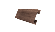 Планка H-образная Экобрус 0,45 Print Premium с пленкой Almond Wood Fresh (3м)