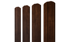 Штакетник Twin фигурный 0,45 Print-Double Premium Cherry Wood Fresh