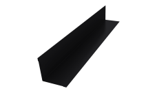 Угол внутренний 30х30 0,5 PurPro Matt 275 RAL 9005 черный (2м)