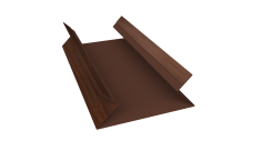Планка угла внутреннего составная верхняя 0,45 Print Elite Choco Wood TwinColor (2м)
