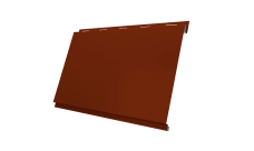 Вертикаль 0,2 classic 0,5 Satin с пленкой RAL 3009 оксидно-красный