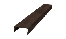 Крышка 30х15 жалюзи Texas 0,45 Print Elite Antique Wood TwinColor (2м)