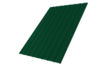 Профнастил С10B 0,45 Drap TX RAL 6005 зеленый мох
