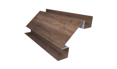Планка угла внутреннего сложного Экобрус Grand Line 0,45 Print Premium Almond Wood Fresh (2м)