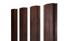 Штакетник П-образный A с прямым резом 0,45 Print-Double Premium Cherry Wood Fresh