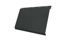 Вертикаль 0,2 classic 0,5 Satin с пленкой RAL 7016 антрацитово-серый