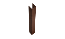 Стойка жалюзи Texas 0,45 Print Elite Choco Wood TwinColor (1,8м)