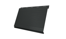 Вертикаль 0,2 gofr 0,5 Satin с пленкой RAL 7016 антрацитово-серый