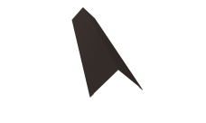 Угол внешний 110x110 0,5 Drap TX RR 32 темно-коричневый (2м)