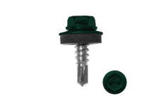Саморез по металлу Daxmer 5,5х19 RAL 6005 (250) сверло №3