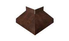 Угол отлива внешний 50 0,45 Print Premium с пленкой Cherry Wood Dark FTC
