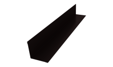 Угол внутренний 50х50 0,5 PurPro Matt 275 RAL 9005 черный (2м)