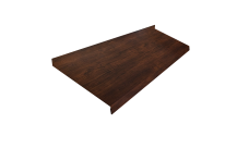 Отлив простой 200 0,45 Print Premium Cherry Wood Dark FTC (2м)