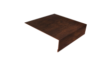 Планка околооконная простая 200х75 0,45 Print Premium Cherry Wood Dark FTC (2м)