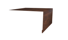 Планка околооконная простая 250х50 0,45 Print Premium Cherry Wood Dark FTC (2м)